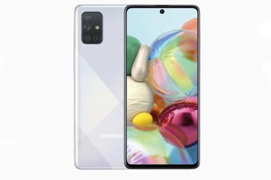 Samsung Galaxy A71 | 128 GB | Silber 