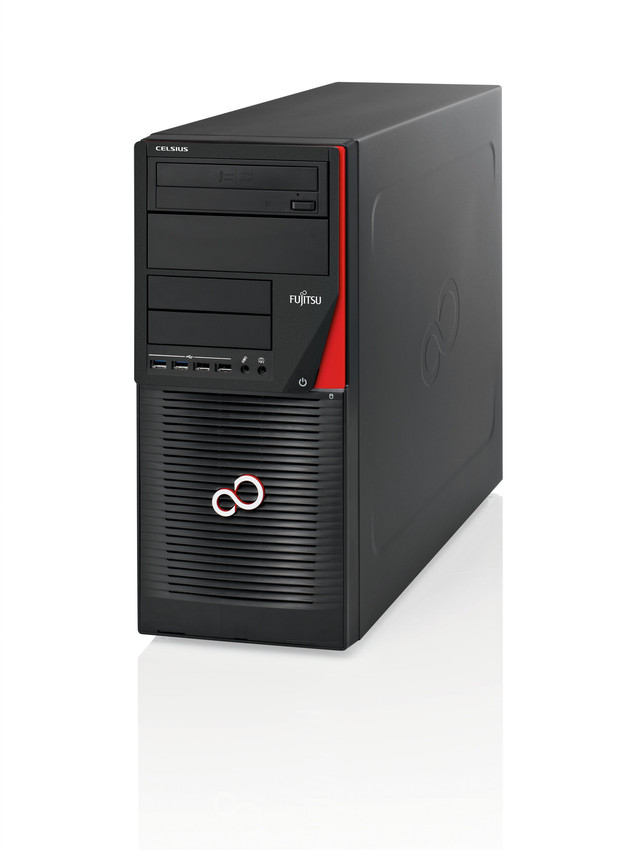 Fujitsu CELSIUS W530 | Xeon E3-1226 v3 | 16 GB RAM | 512 GB SSD | Midi Tower