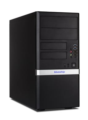 bluechip Computer Classic Pro schwarz | i5-8400 | 16 GB RAM | 480 GB SSD | Midi-Tower