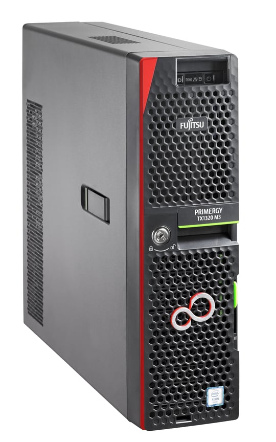 Fujitsu PRIMERGY TX1320 M3 | Xeon E3-1270 v6 | 16 GB RAM | 512 GB SSD