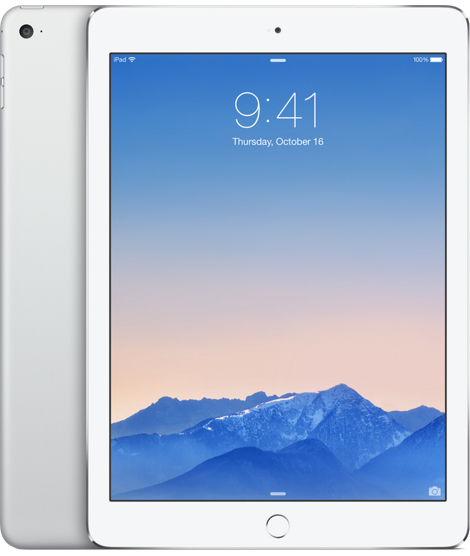 Apple iPad Air (2nd Gen) Wi&#8209;Fi + Cellular | 64 GB | Silver 