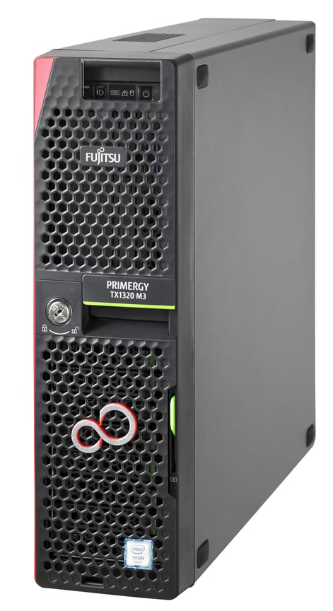 Fujitsu PRIMERGY TX1320 M3 | Xeon E3-1270 v6 | 32 GB RAM | 512 GB SSD