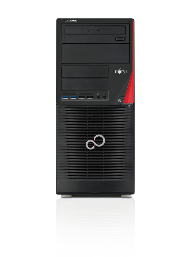Fujitsu CELSIUS W530 | Xeon E3-1226 v3 | 16 GB RAM | 512 GB SSD | Midi Tower