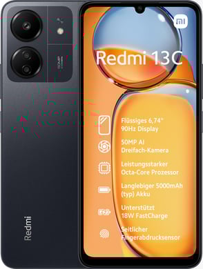 Xiaomi Redmi 13C | 128 GB | Black 