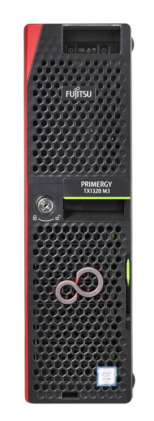 Fujitsu PRIMERGY TX1320 M3 | Xeon E3-1270 v6 | 32 GB RAM | 512 GB SSD