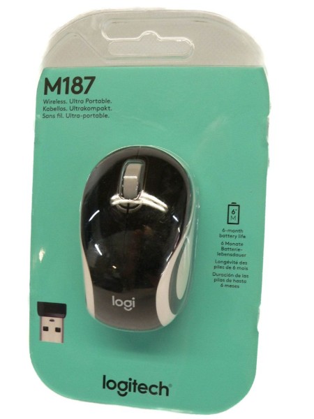 Logitech M187 Wireless Maus, original verpackt