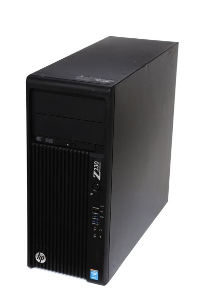 HP Z230 Workstation Intel Xeon E3-1245 3,4GHz 16GB 500GB HDD